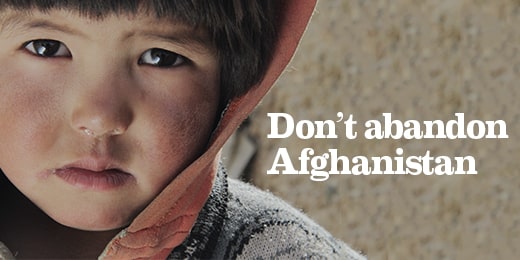 Islamic Relief urges world leaders: Don't Abandon Afghanistan