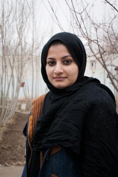 Islamic Relief Afghanistan's Orphan and child welfare coordinator Farzana Balooch