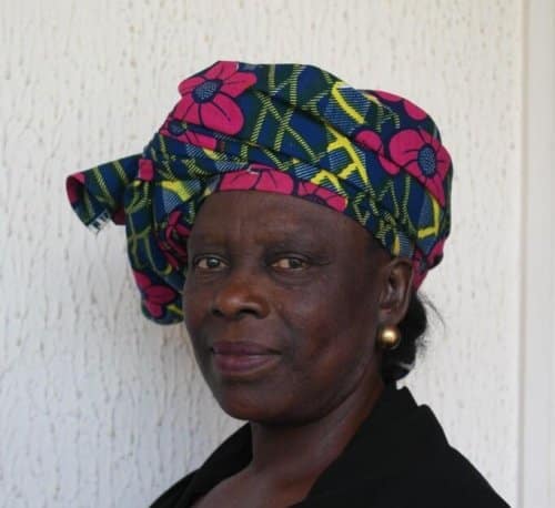 Haja Asta Musa, President of the Bureau of Muslim Women, Central African Republic
