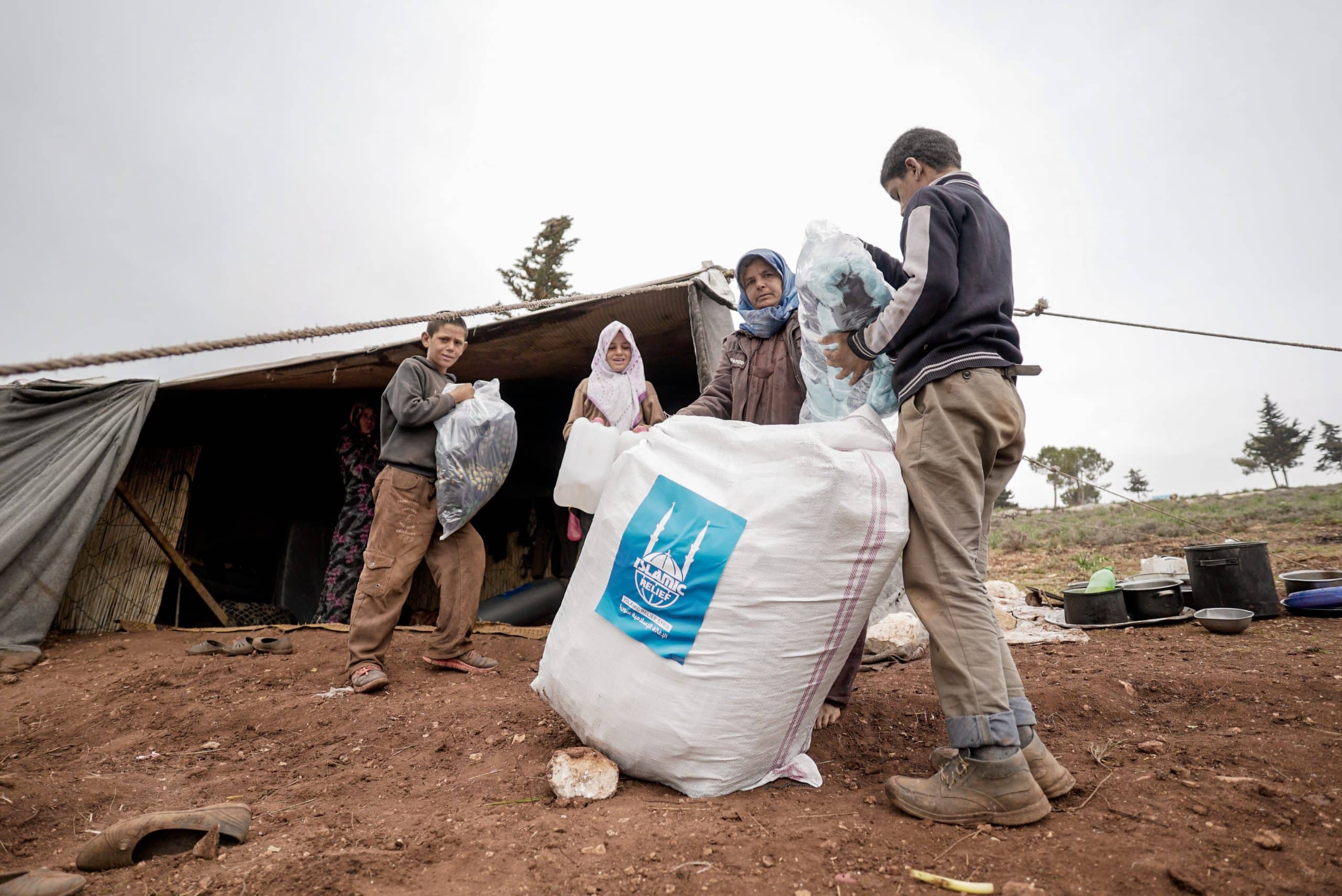 Battling the cold in Syria